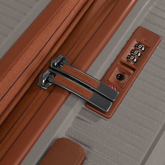 Farmhood Eco Edition 02 4 roulettes Trolley de cabine 55 cm avec soufflet d'extension