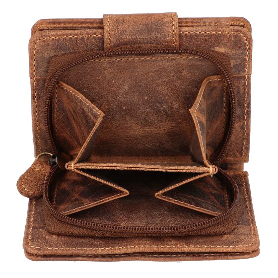 Greenburry Porte-monnaie Vintage en cuir 12,5 cm
