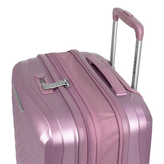 Gabol Queens 4 roulettes Set de valises 2 pièces avec soufflet d'extension