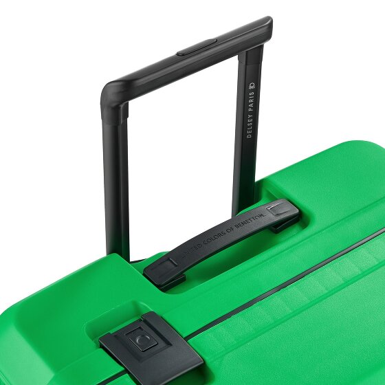 Delsey Paris x United Colors of Benetton Color Block Hardside 4-roll Trolley 67 cm