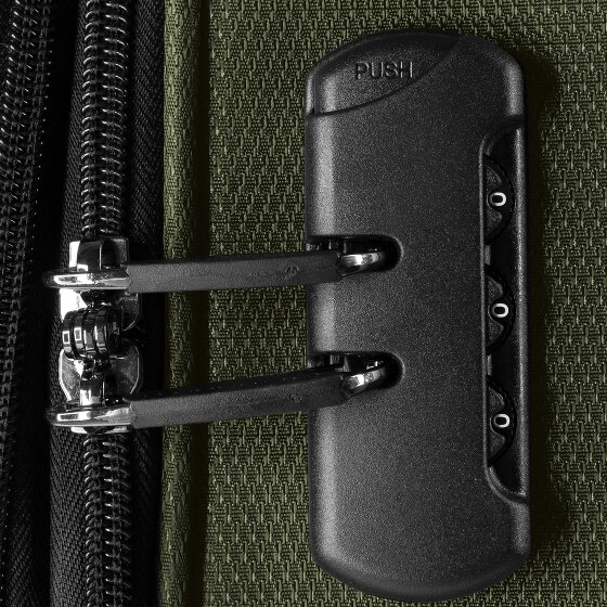 bugatti Valencia Soft 4 roues Set de valises 3 pièces avec soufflet d'extension
