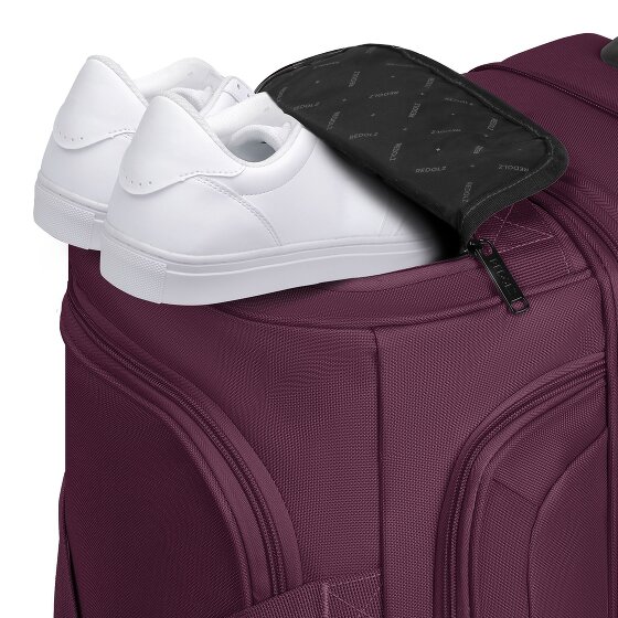 Redolz Sac de voyage Duffle Essentials à 2 roulettes 55 cm M avec soufflet d'extension