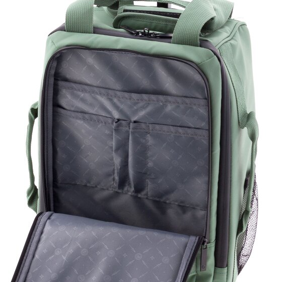 Gladiator 3900 2 roulettes Trolley à dos 40 cm Compartiment pour ordinateur portable