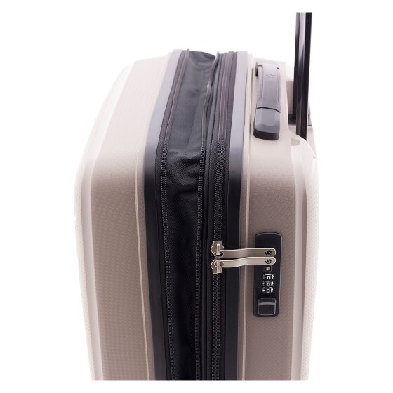 Gladiator 1700 4 roulettes Trolley de cabine 55 cm avec soufflet d'extension