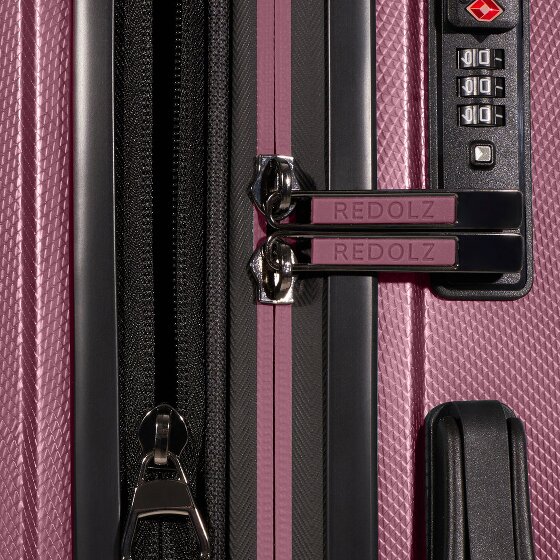 Redolz Essentials 14 4 roulettes Set de valises 2 pièces avec soufflet d'extension