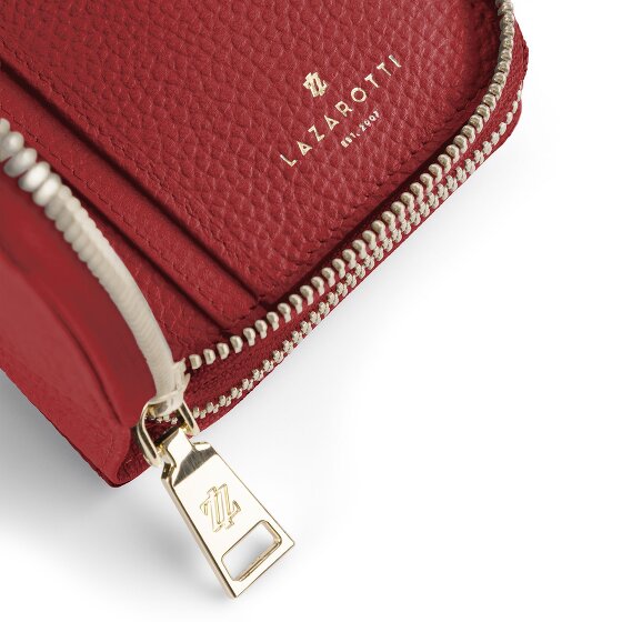 Lazarotti Bologna Leather XL Double Zip-Around Porte-monnaie RFID Cuir 20 cm