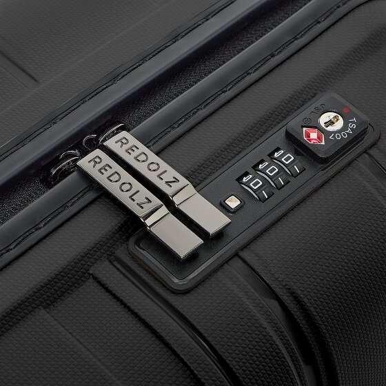 Redolz Essentials 11 3-SET 4 roulettes Set de valises 3 pièces