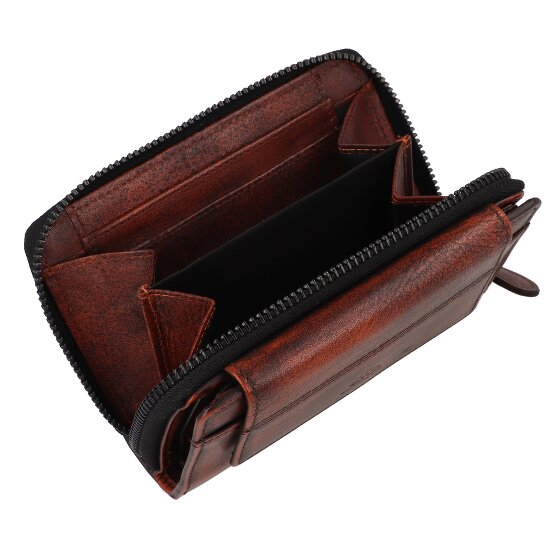 Greenburry Destressed Porte-monnaie Protection RFID Cuir 13.5 cm