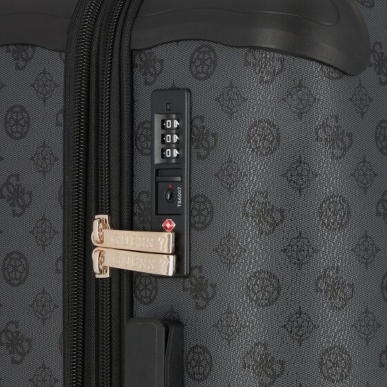 Guess Wilder 4 roulettes Trolley 64 cm avec soufflet d'extension