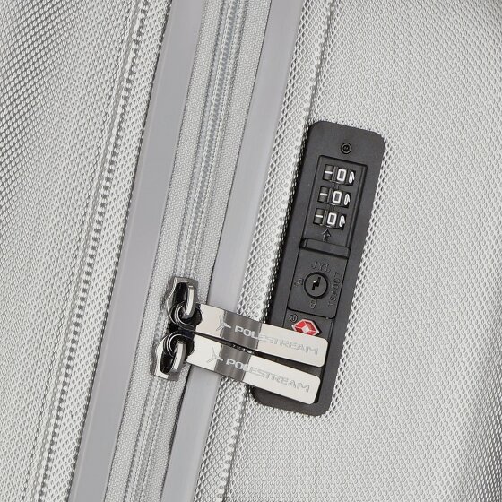 Polestream Moonrock 4 roulettes Trolley de cabine 55 cm avec soufflet d'extension