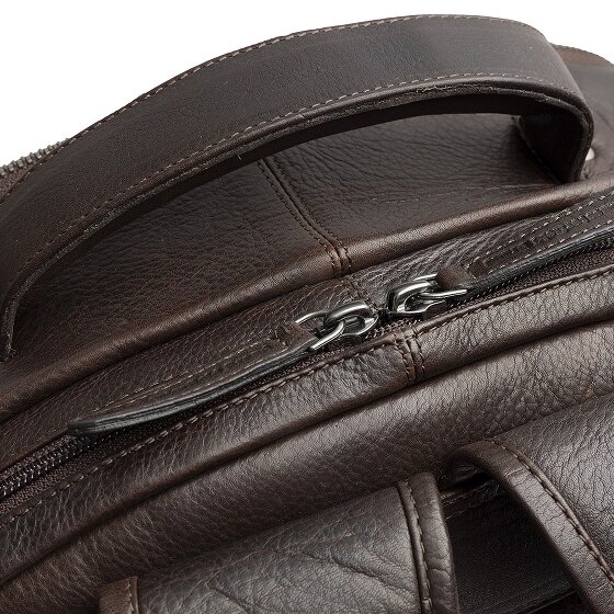 The Chesterfield Brand Serenzo Daypack Cuir véritable 40 cm Compartiment ordinateur