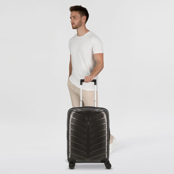 Samsonite Attrix 4 roulettes Trolley de cabine 55 cm avec soufflet d'extension
