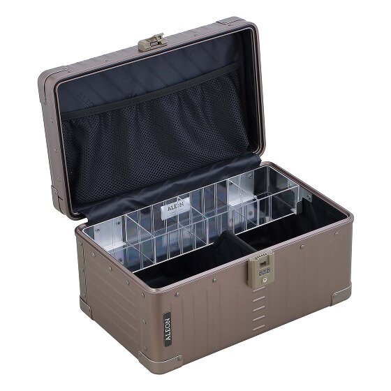 Aleon Trousse de beauté classique en Aluminium, 39 cm