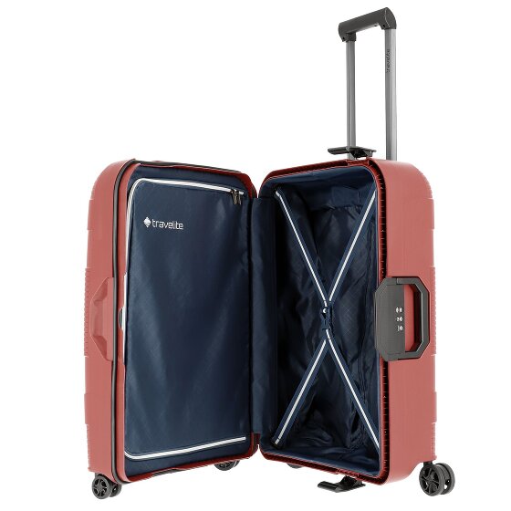 Travelite Korfu 4 roulettes Set de valises 3 pièces