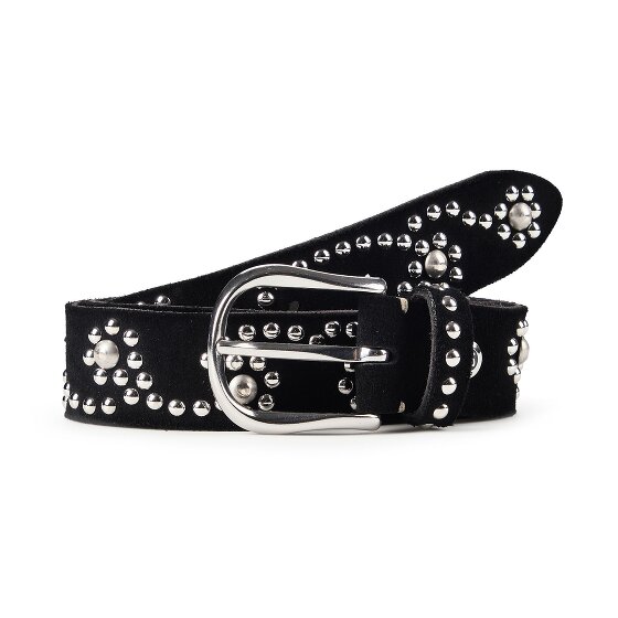 b.belt Ceinture à rivets Cuir véritable