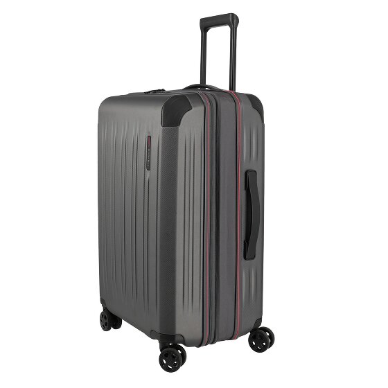 Travelite Dynamiic 4 roulettes Trolley 66 cm avec soufflet d'extension