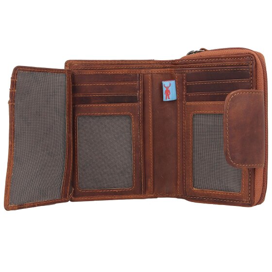 Jack Kinsky Monterey Porte-monnaie Protection RFID Cuir 10 cm