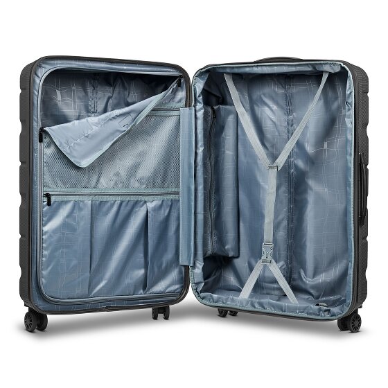 Franky Munich 4.0 4 roues Set de valises 3 pièces avec soufflet d'extension