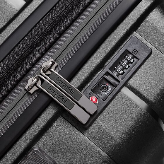 Bergpfeil Travel 4-roll Trolley L 75 cm avec soufflet d'extension