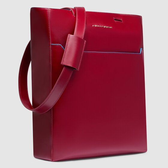 Piquadro Blue Square Sac à bandoulière Protection RFID Cuir 30 cm Compartiment pour ordinateur portable