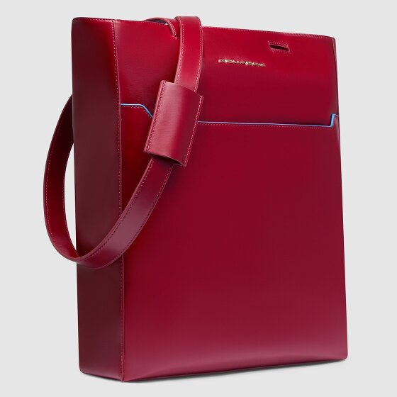 Piquadro Blue Square Sac à bandoulière Protection RFID Cuir 30 cm Compartiment pour ordinateur portable