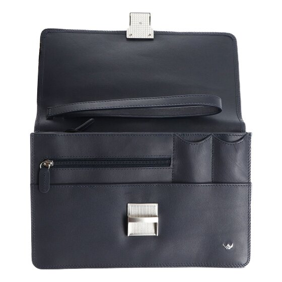 Golden Head Polo Sac pour homme Sac à main en cuir 23 cm