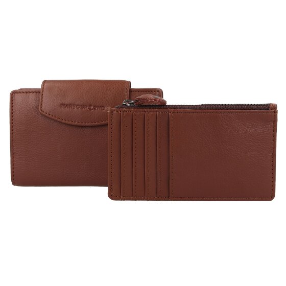 Harbour 2nd Just Pure Elin Porte-monnaie Protection RFID Cuir véritable 14.5 cm