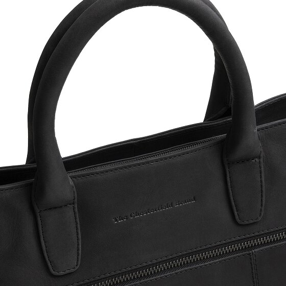The Chesterfield Brand Westbrook Sac à bandoulière Cuir véritable 34 cm Compartiment ordinateur