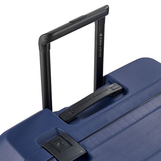 Delsey Paris x United Colors of Benetton Color Block Hardside 4-roll Trolley 67 cm