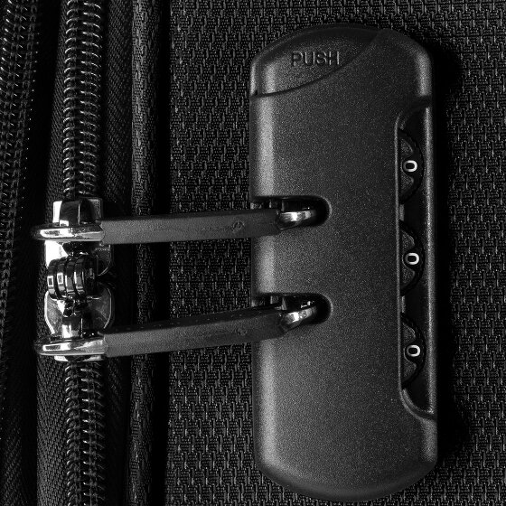 bugatti Valencia Soft 4 roues Set de valises 3 pièces avec soufflet d'extension