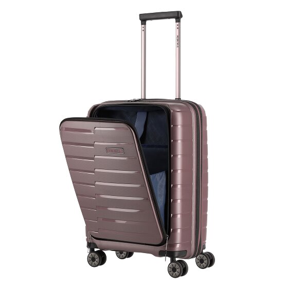 Travelite Air Base 4 roulettes Trolley de cabine 55 cm Compartiment pour ordinateur portable