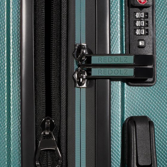 Redolz Essentials 14 4 roulettes Set de valises 2 pièces avec soufflet d'extension