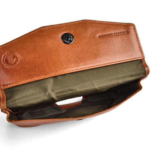 Greenburry Newport Étui à lunettes Cuir véritable 1.5 cm