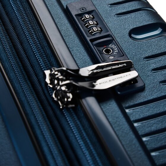 Polestream Paris 4 roulettes Set de valises 3 pièces avec soufflet d'extension