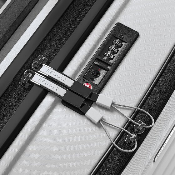 Redolz Essentials 17 trolley cabine 4 roulettes 55 cm poche souple pour ordinateur portable