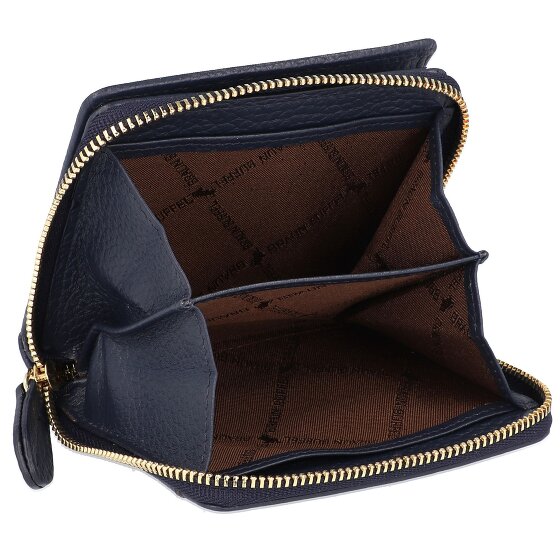 Braun Büffel Asti Porte-monnaie Protection RFID Cuir véritable 10 cm
