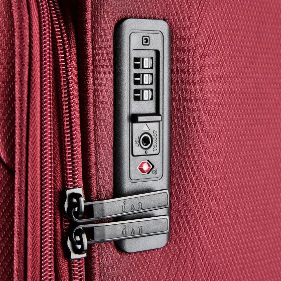 d&n Travel Line 9804 4 roues Valise cabine L 78 cm avec soufflet d'extension