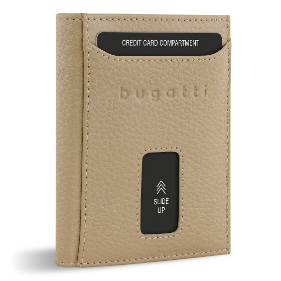 bugatti Secure Slim Porte-monnaie Protection RFID Cuir 8 cm