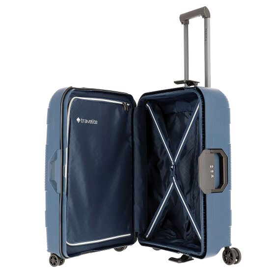 Travelite Korfu 4 roulettes Set de valises 3 pièces