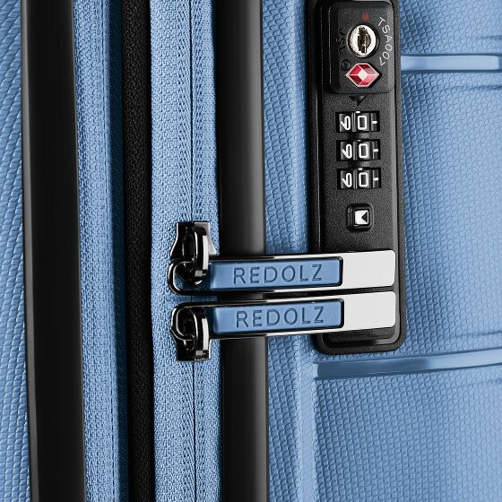 Redolz Essentials 11 4 roues Valise cabine 66 cm avec soufflet d'extension