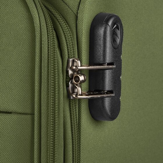 Stratic taska 4 roues Valise cabine S 55 cm avec soufflet d'extension