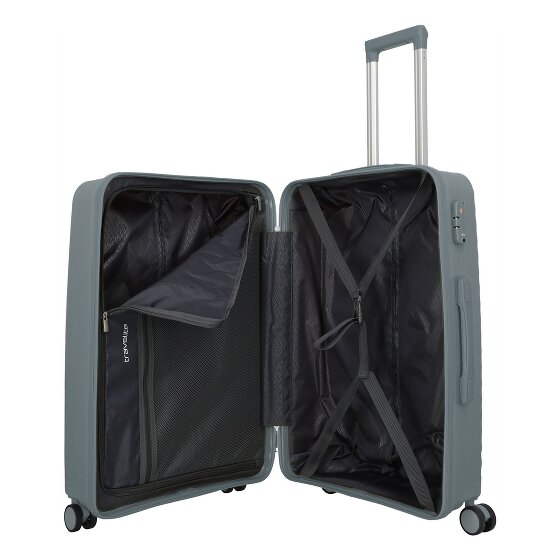 Travelite Pacific 4 roulettes Set de valises 3 pièces