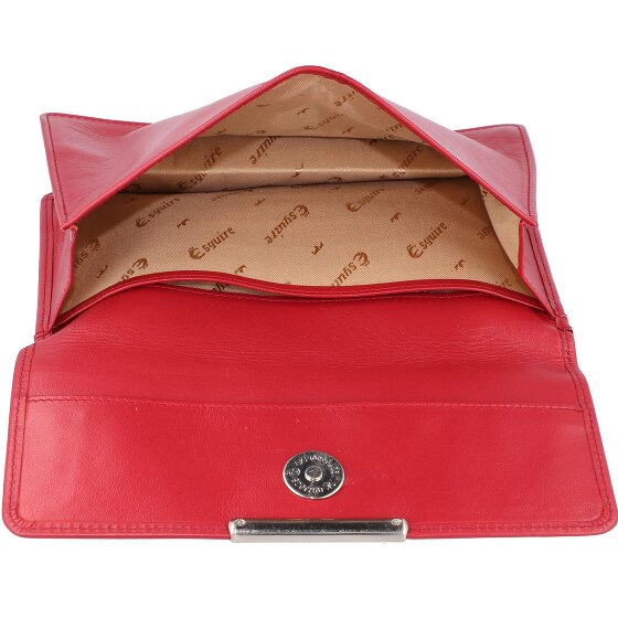 Esquire Helena Clutch Porte-monnaie RFID en cuir 17,5 cm