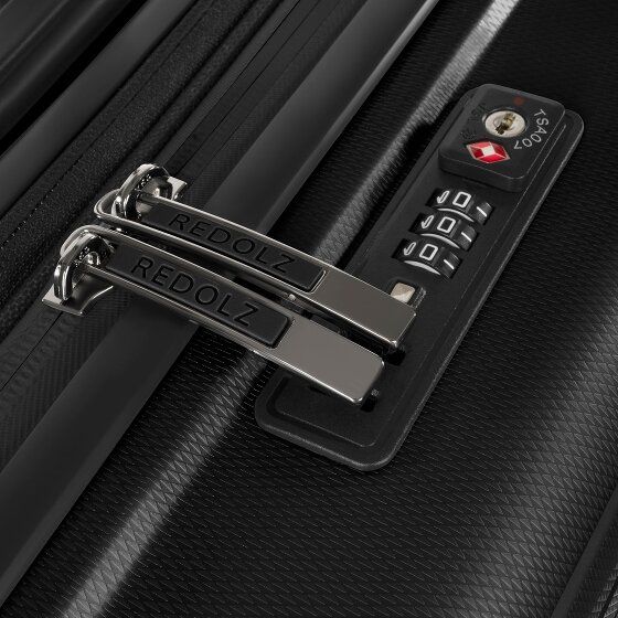 Redolz Essentials 14 4 roulettes Trolley de cabine 55 cm avec soufflet d'extension