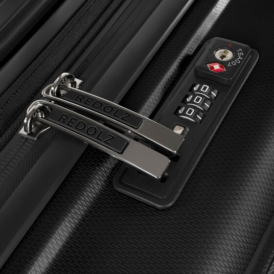 Redolz Essentials 14 4 roulettes Trolley de cabine 55 cm avec soufflet d'extension