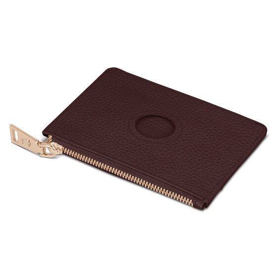 Lazarotti Bologna Leather Étui à clés en cuir 11,5 cm avec poche Air Tag