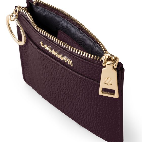 Lazarotti Bologna Leather Étui à clés en cuir 11,5 cm avec poche Air Tag