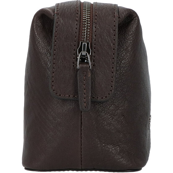 Piquadro Black Square Trousse de toilette Cuir 23 cm