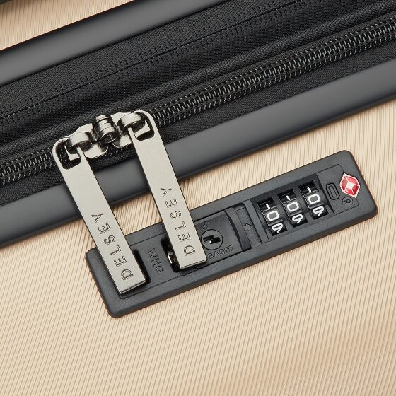 Delsey Paris Air Armour 4 roues Set de valises 3 pièces '"avec soufflet d''extension"'
