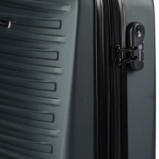 Benzi 5493 4 roulettes Trolley de cabine S 53 cm avec soufflet d'extension